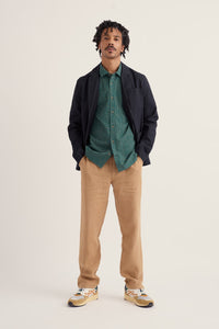 Men's Keneder Short Sleeve Shirt in Pendarves Atlantic