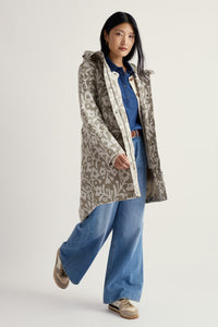 Seasalt Seafaring Coat in Blotted Anemone Seed