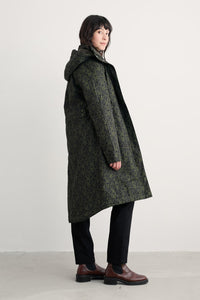 Janelle Waterproof Coat in Clay Stamp Highland