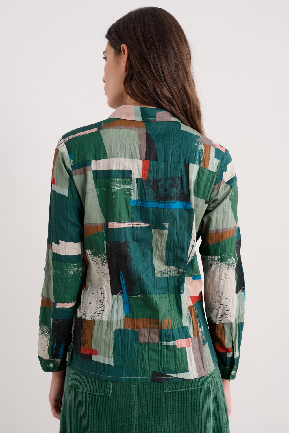 Seasalt Larissa Shirt in Aerial Field Coppice