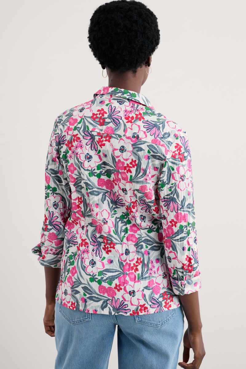 Seasalt Larissa Shirt - Garden Flowers Tulip