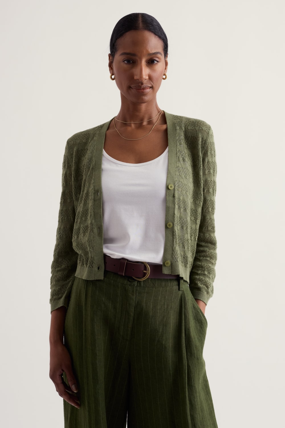 Sweet Day Cardigan in Cypress