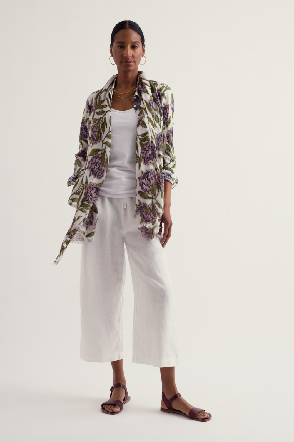 Seasalt Larissa Shirt in Proteas Chalk