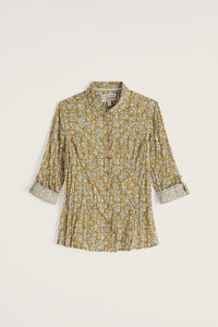 Seasalt Larissa Shirt in Inky Botanical Tansy