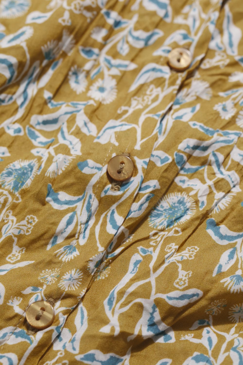 Seasalt Larissa Shirt in Inky Botanical Tansy