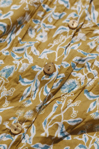 Seasalt Larissa Shirt in Inky Botanical Tansy