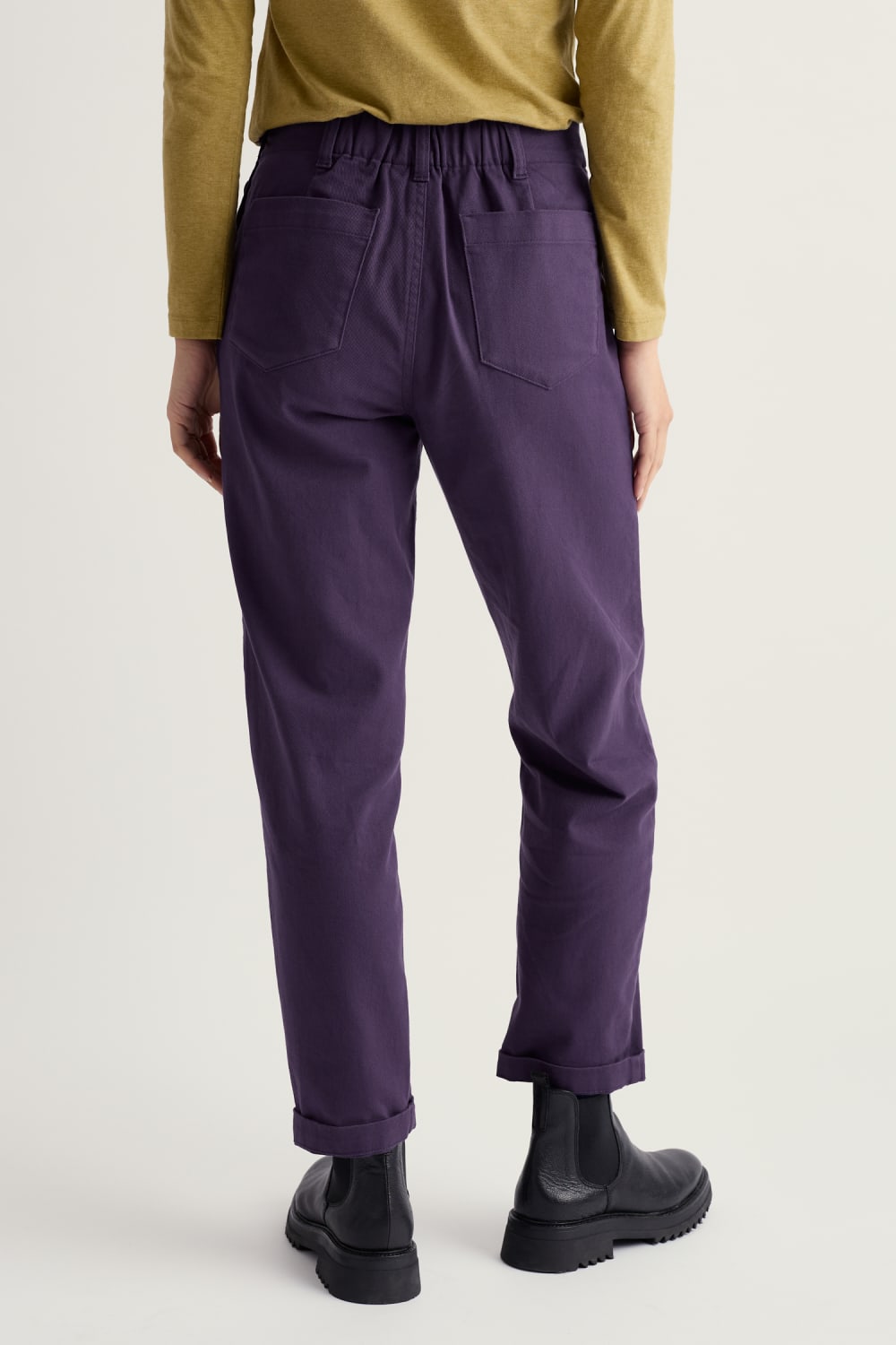 Seasalt Waterdance Trousers in Dark Violet