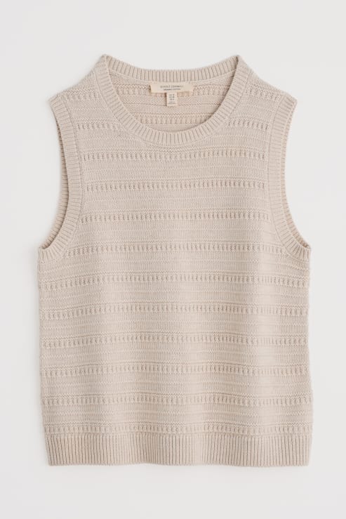 Seasalt Tepel Vest - Chalk