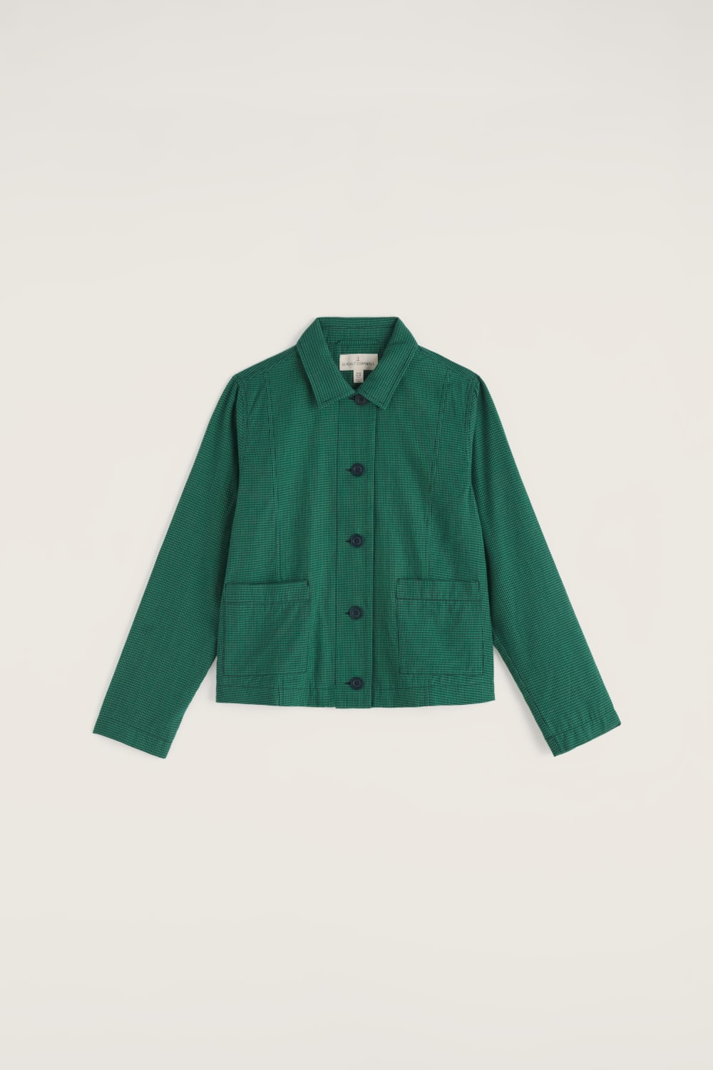 Carnon Downs Jacket in Forest Garden Spring Green