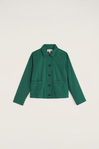 Carnon Downs Jacket in Forest Garden Spring Green