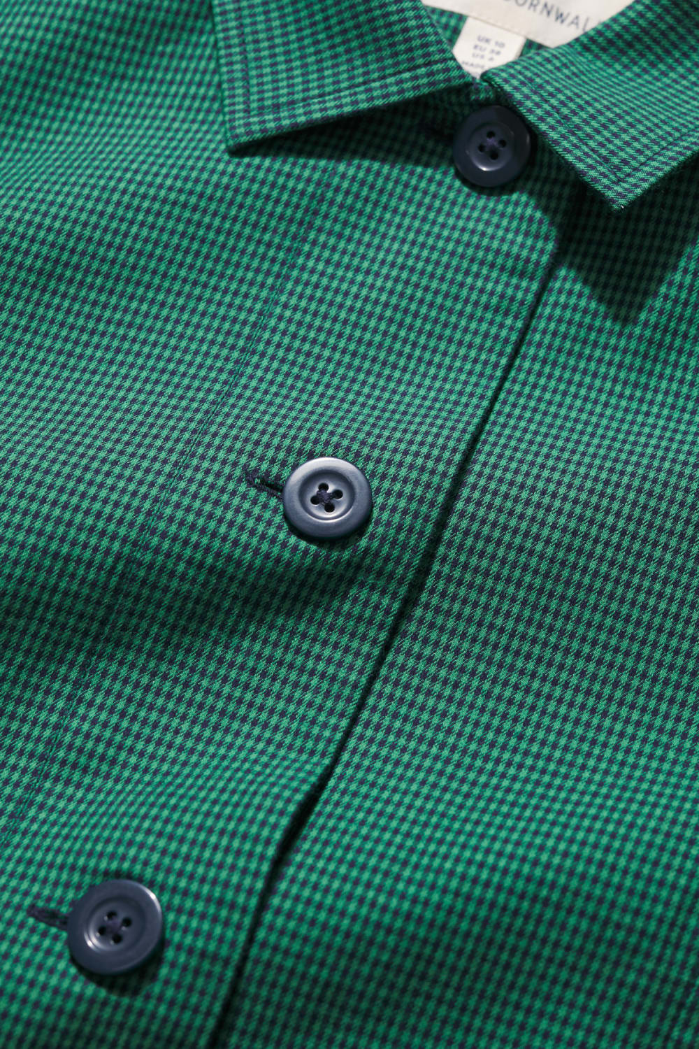 Carnon Downs Jacket in Forest Garden Spring Green