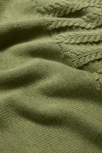 Seasalt Stone Chat Jumper in Moss