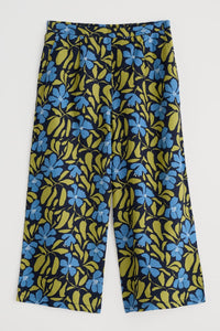 Seasalt Peaceful Haven Culottes in Leafy Floral Maritime