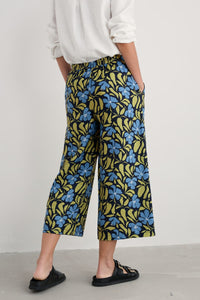 Seasalt Peaceful Haven Culottes in Leafy Floral Maritime