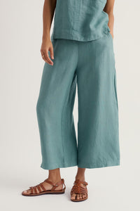 Merrivale Linen Culottes in Sardine