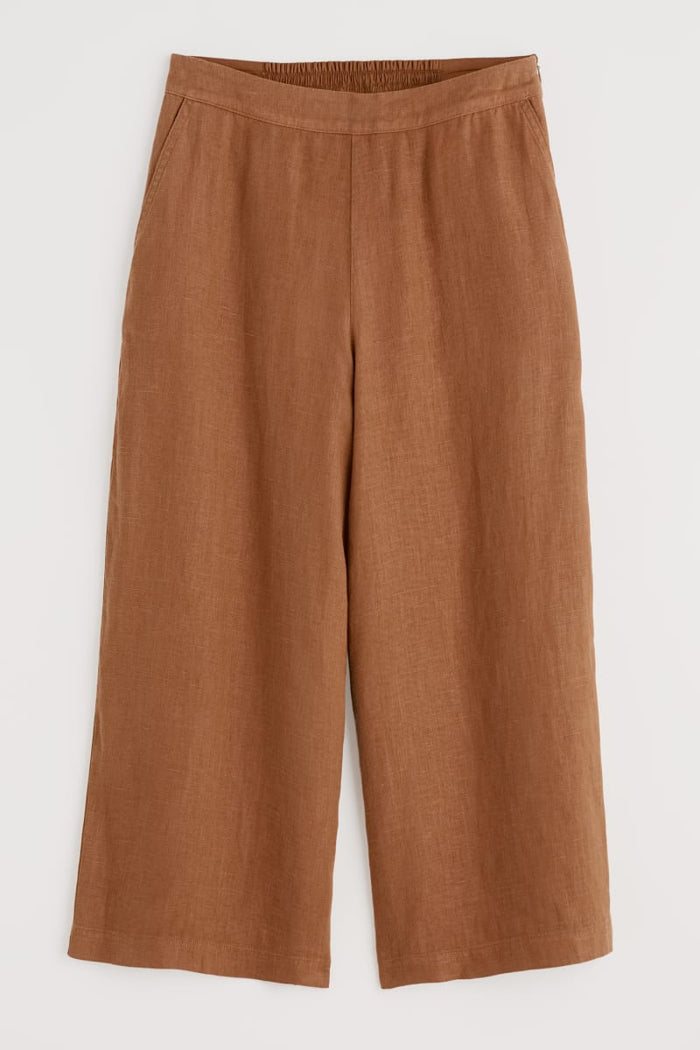Merrivale Linen Culottes - Chutney