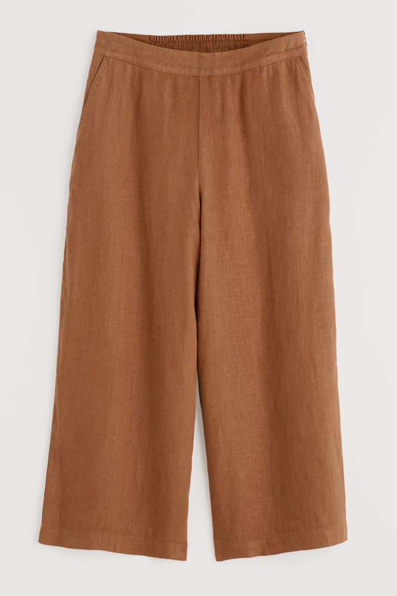 Merrivale Linen Culottes - Chutney