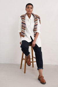 Seasalt Sea Path Shirt in Salt