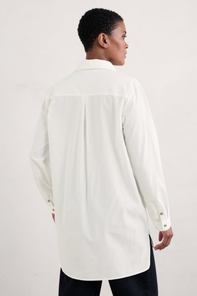 Seasalt Sea Path Shirt in Salt