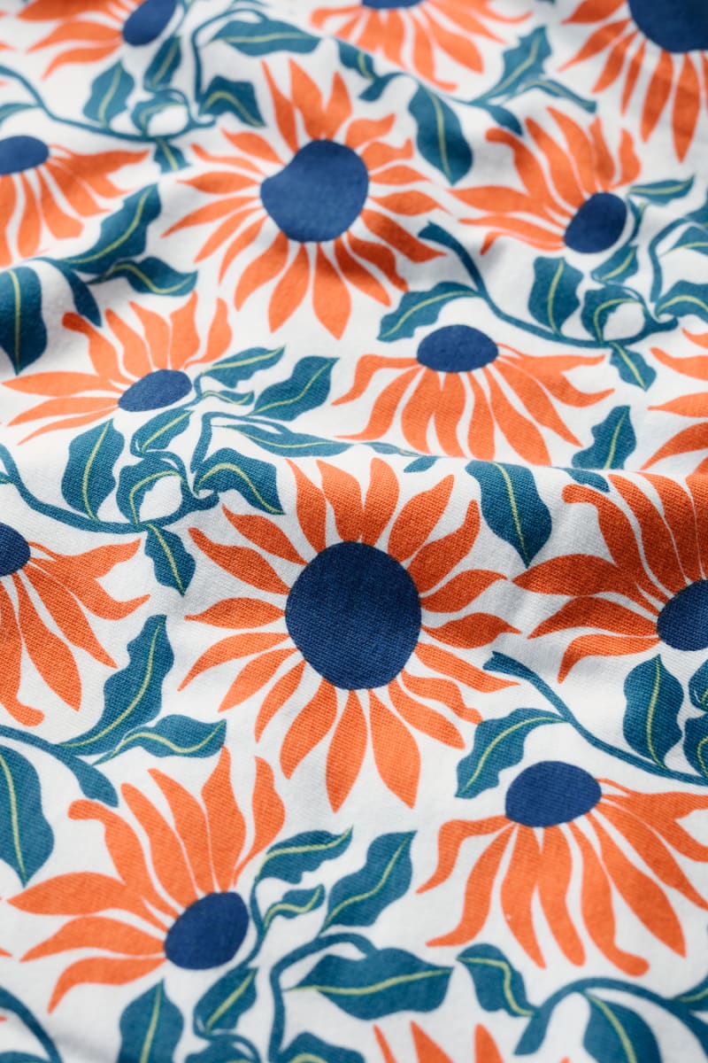 Seasalt Poisson T-Shirt Bold Sunflower Chalk