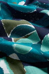 Seasalt Mevagissey Skirt in Penwith Abstract Emulsion