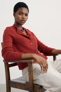 Seasalt Dawson Pick Cardigan in Red Sail
