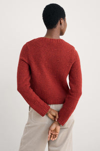 Seasalt Dawson Pick Cardigan in Red Sail
