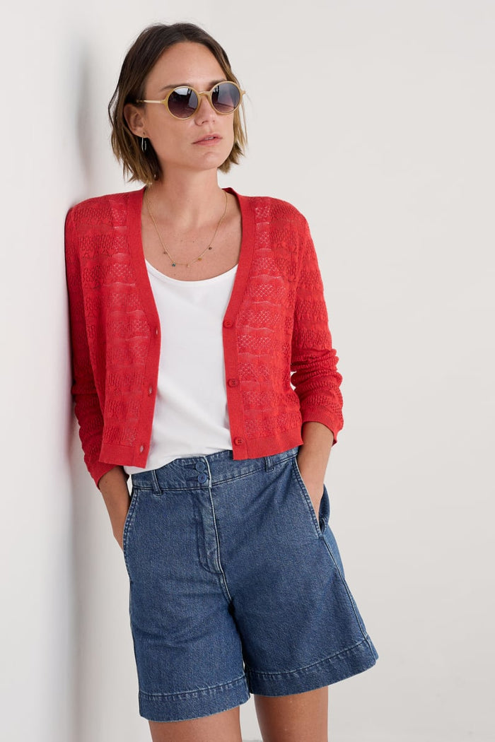 Sweet Day Cardigan in Sunstone