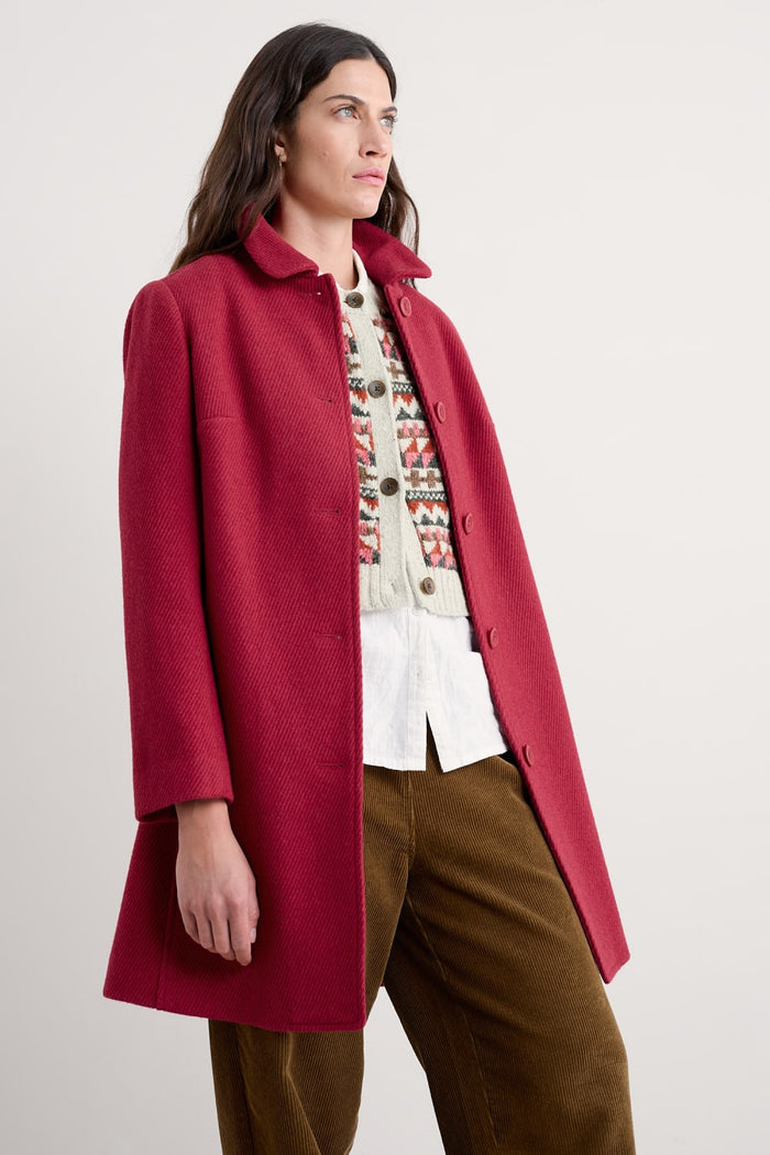 Seasalt Wood Cabin Coat in Maple