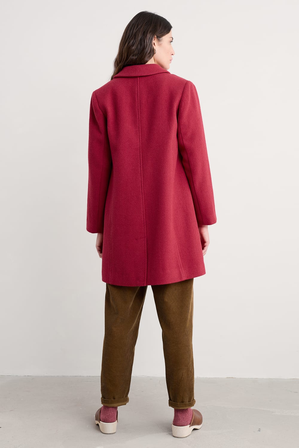 Seasalt Wood Cabin Coat in Maple