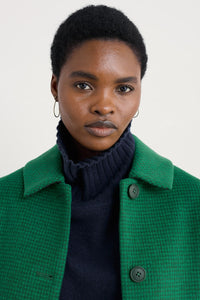 Seasalt Beamwind Winter Coat in Puppy Tooth Glade