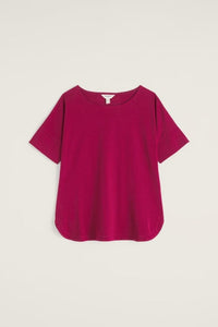 Seasalt Bryher View T-Shirt in Dark Freesia