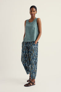Noweth Trousers in Red Hot Poker Maritime