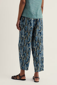 Noweth Trousers in Red Hot Poker Maritime