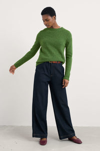 Seasalt Dawson Pick Jumper in Fern