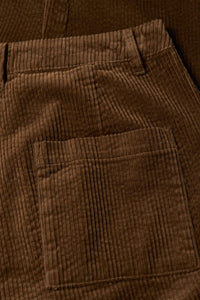 Seasalt Trethornes Tapered Cord Trousers in Gully