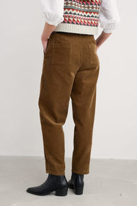 Seasalt Trethornes Tapered Cord Trousers in Gully