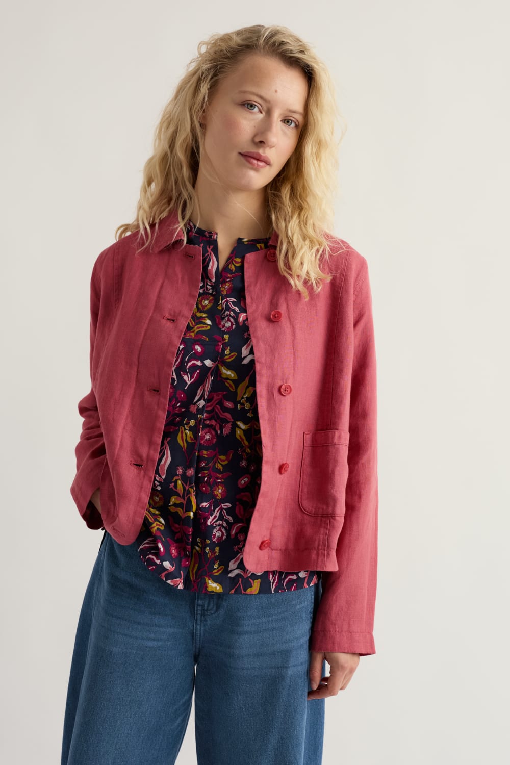 Seasalt Arame Jacket in Echinacea