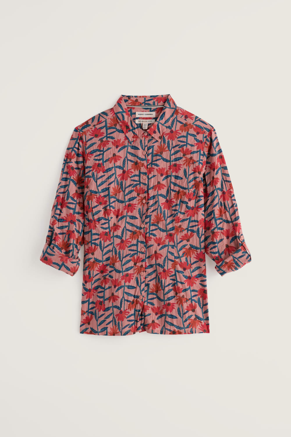Seasalt Larissa Shirt in Echinacea Stems Rosehip
