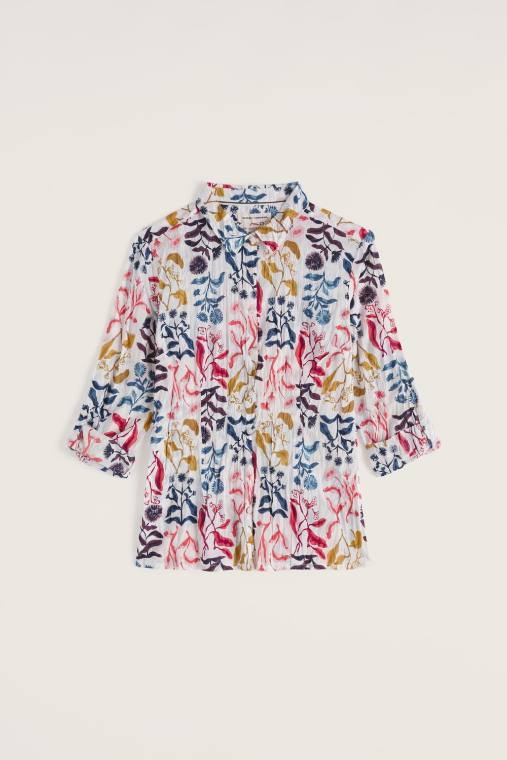Seasalt Larissa Shirt in Inky Botanical Chalk