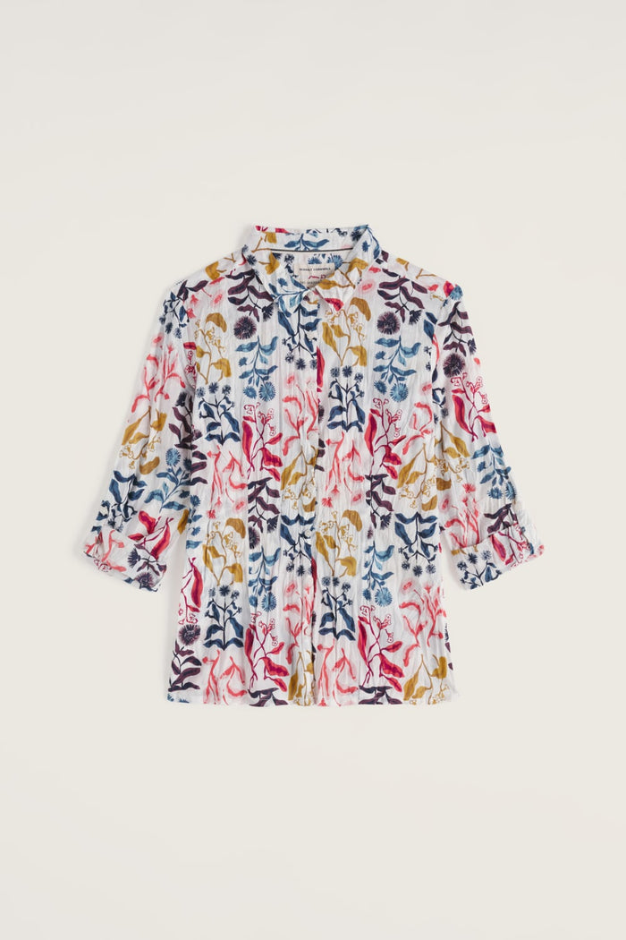 Seasalt Larissa Shirt in Inky Botanical Chalk