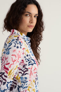 Seasalt Larissa Shirt in Inky Botanical Chalk