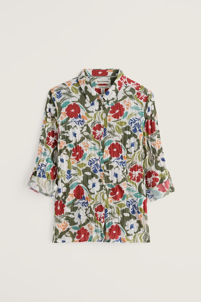 Seasalt Larissa Shirt in Summer Shadows Chalk