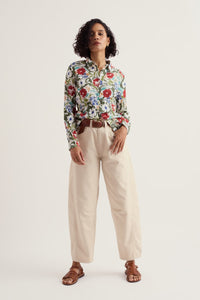 Seasalt Larissa Shirt in Summer Shadows Chalk