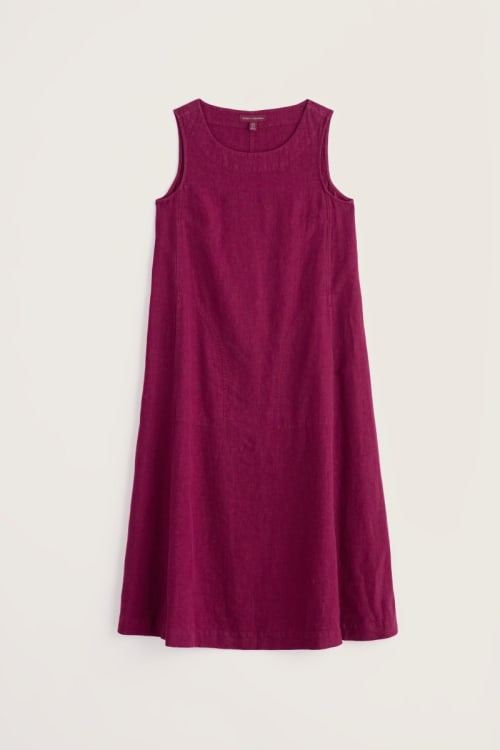 Cresting Waves Dress in Dark Freesia