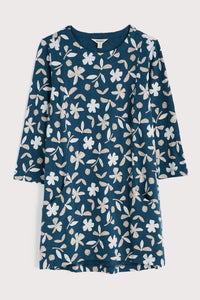 Shore Foraging Tunic in Organic Shapes Dark Lugger