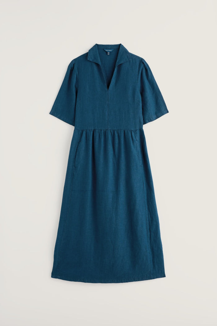Fen Violet Dress in Ocean Drift