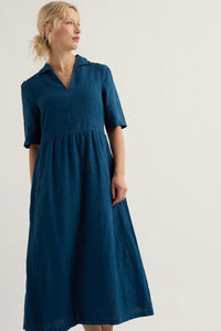 Fen Violet Dress in Ocean Drift