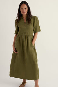Fen Violet Dress in Creek