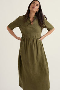 Fen Violet Dress in Creek